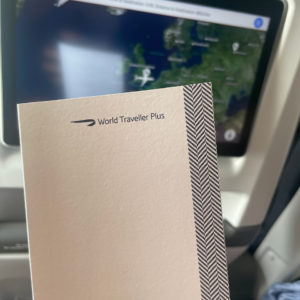 World Traveller Plus (Premium Economy) Menu