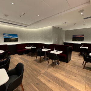 First Dining @ British Airways Lounge SFO