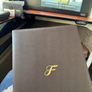 First Class Menu Holder