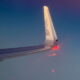 Over the Pacific Ocean