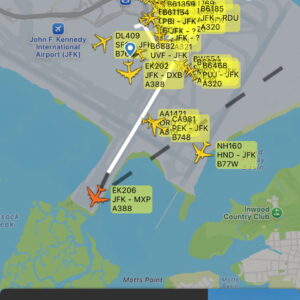 Takeoff from JFK