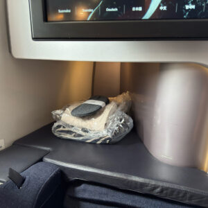 Footwell and Amenities
