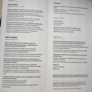 Food Menu