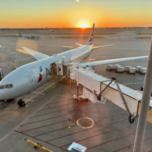 View from Flagship Lounge