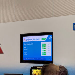 Standby clearing into Business Class