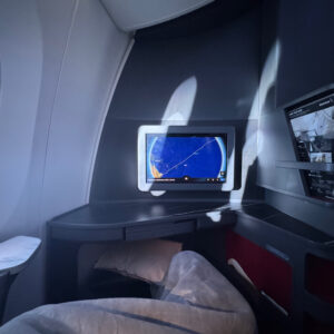 Morning Sunrise before landing